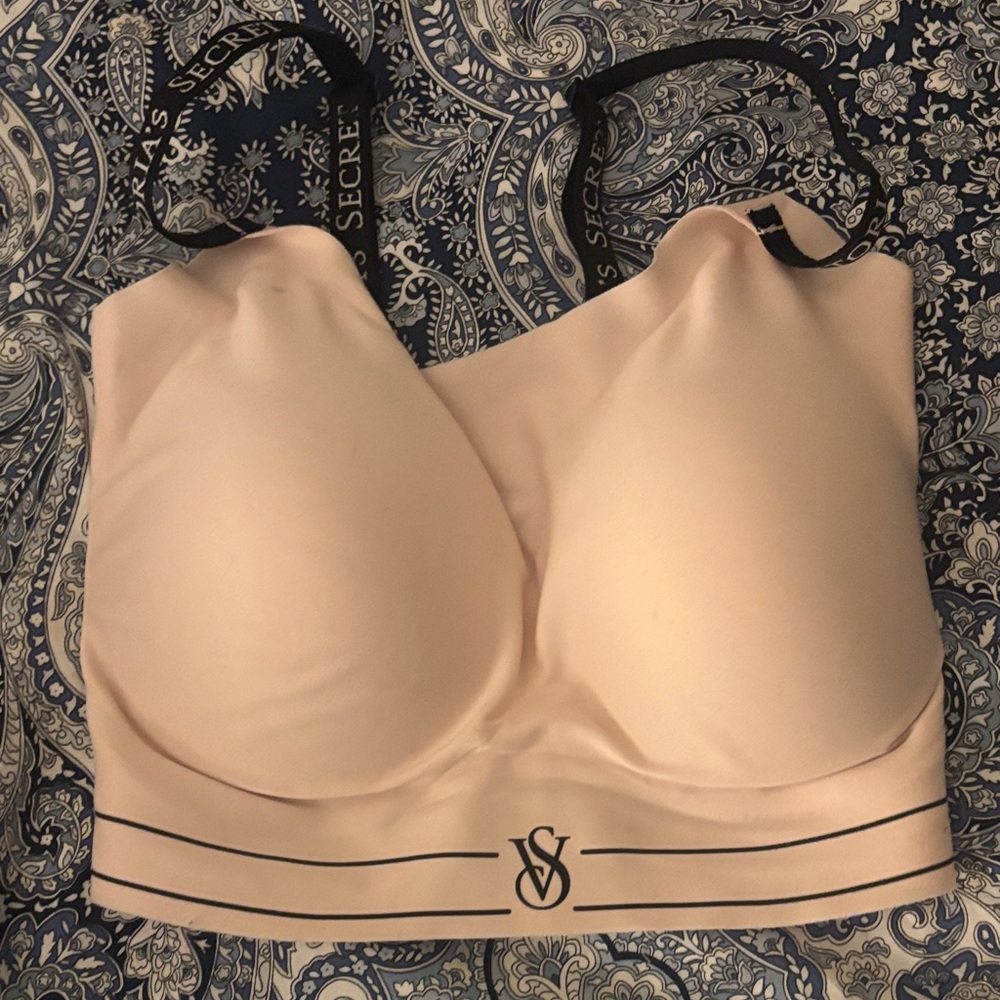 Victoria's Secret pink Longline Seamless T-Shirt Bra